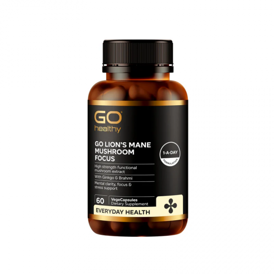 Go Healthy 高之源 脑力清晰胶囊 专注力提升配方 60粒 保质期2028.12